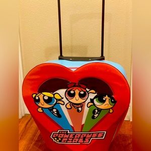VINTAGE POWERPUFF GIRLS LUGGAGE